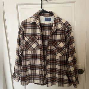 Vintage Pendleton Plaid Wool Jacket.